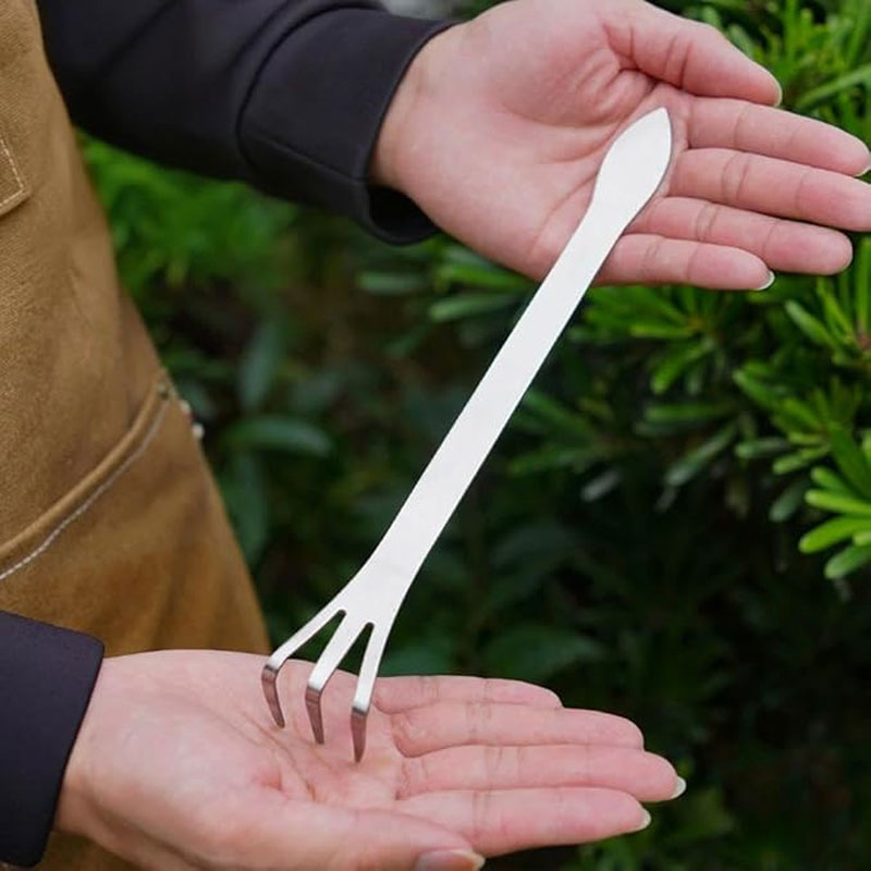 Stainless Steel Root Rake Hand - Bonsai Garden Accessories ulasan dan harga