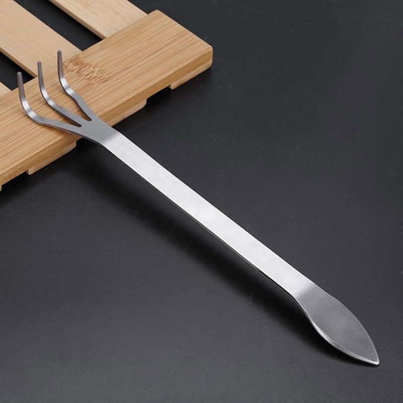 Stainless Steel Root Rake Hand - Bonsai Garden Accessories ulasan dan harga