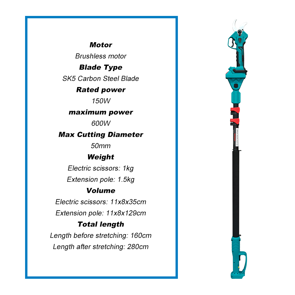 Kamolee 50mm Brushless Cordles - Bonsai Garden Tools ulasan dan harga