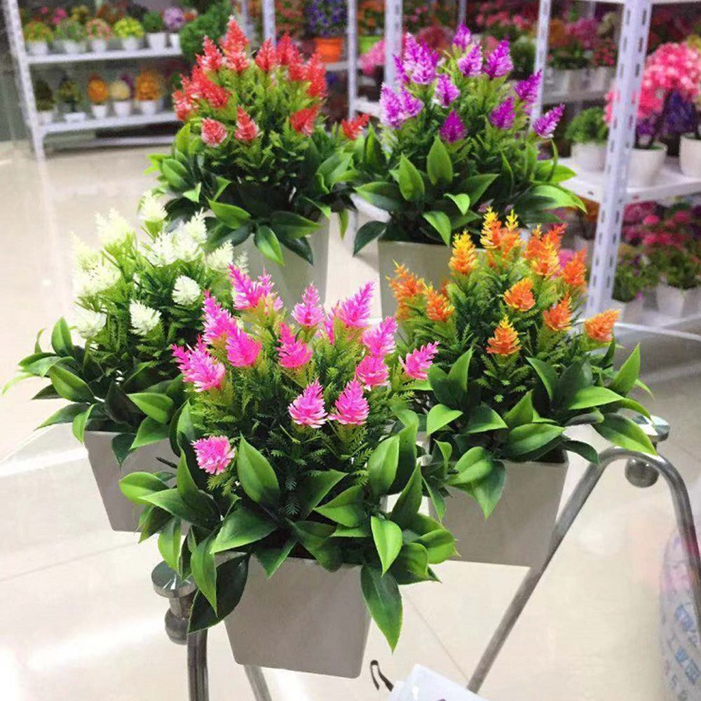 Artificial Flowers Plant Pot S - Bonsai Garden Sushi ulasan dan harga