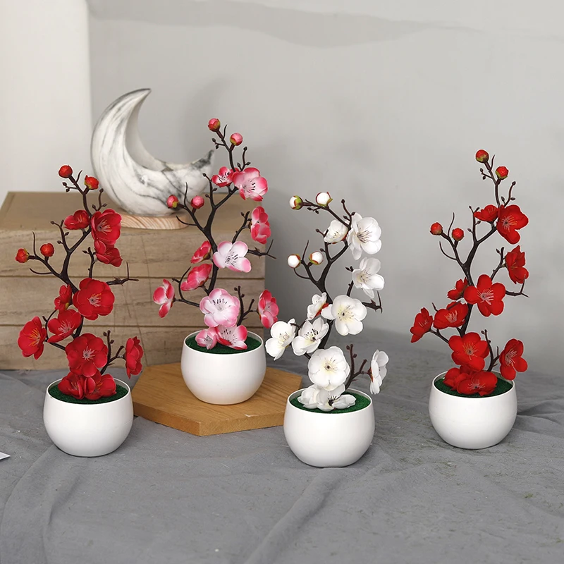 30 cm Artificial Plants Bonsai - Bonsai Garden Sushi ulasan dan harga
