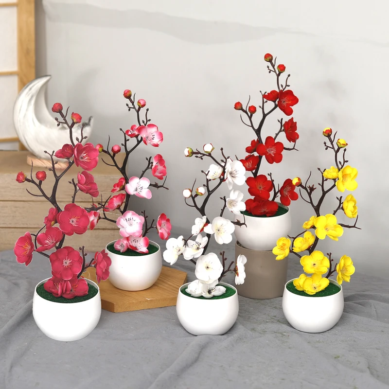 30 cm Artificial Plants Bonsai - Bonsai Garden Sushi ulasan dan harga