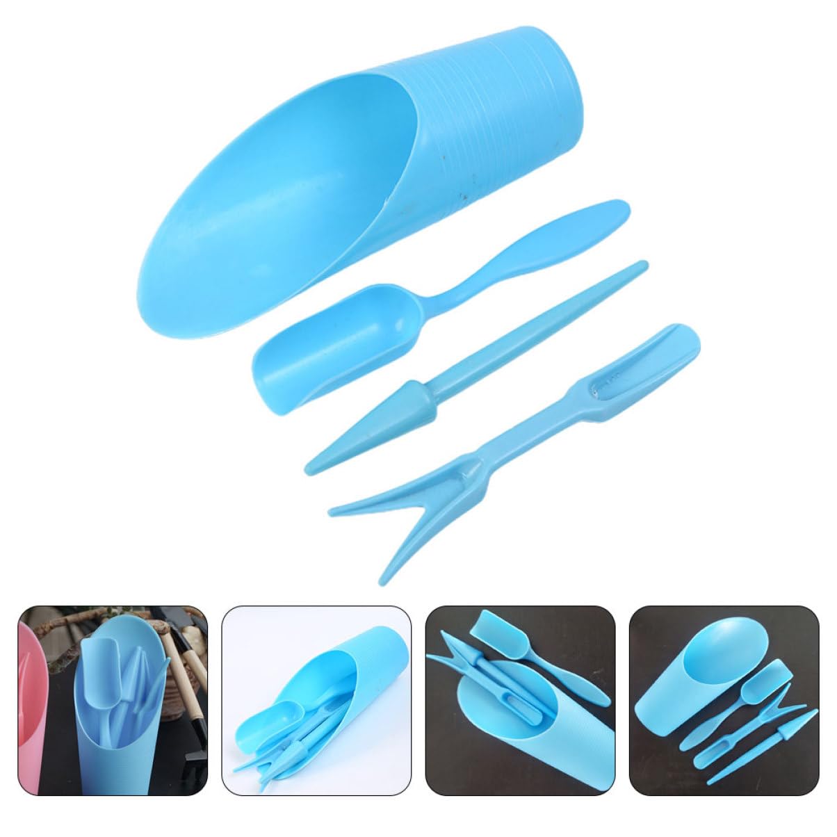 4pcs/set, Plastic Durable Buck - Bonsai Garden Tools ulasan dan harga