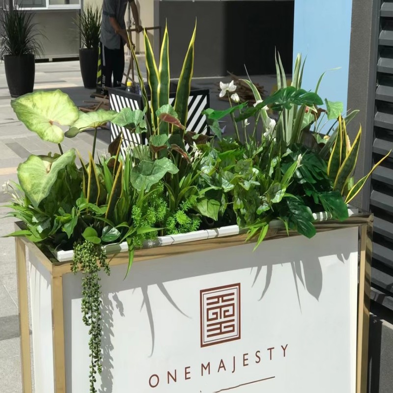 Artificial Flower Fake Plants  - Bonsai Garden Sushi ulasan dan harga