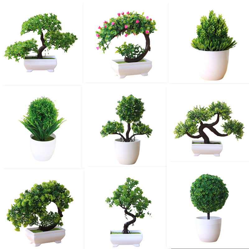 1pc Artificial Plants Bonsai S - Bonsai Garden Sushi ulasan dan harga