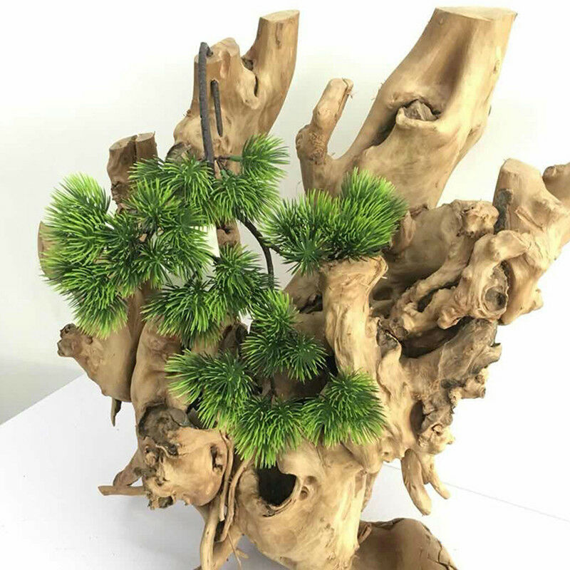 42cm Artificial Plant Pine Bra - Bonsai Garden Sushi ulasan dan harga