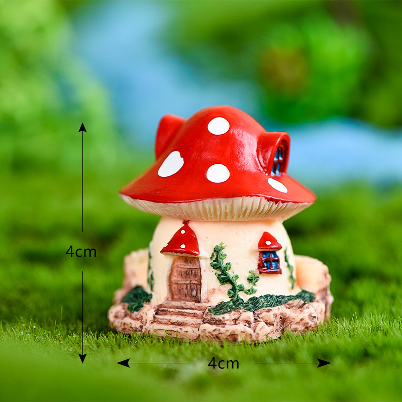 1PC Kawaii Garden Mini Mushroo - Bonsai Garden World ulasan dan harga