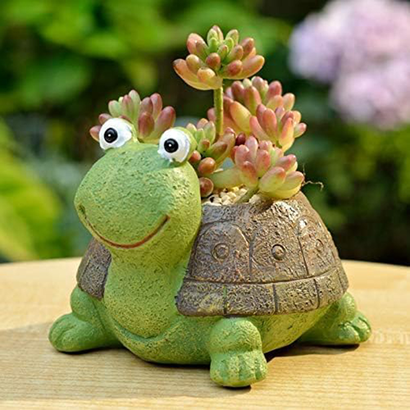 Cute Turtle Planter Succulent  - Bonsai Garden For Desk ulasan dan harga