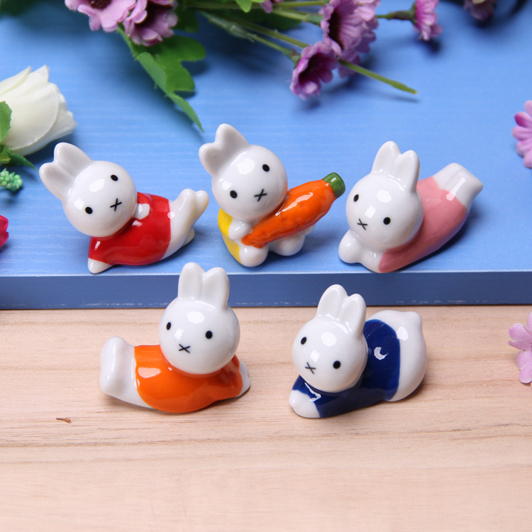 Little Rabbit Ceramic Crafts A - Bonsai Garden Japan ulasan dan harga