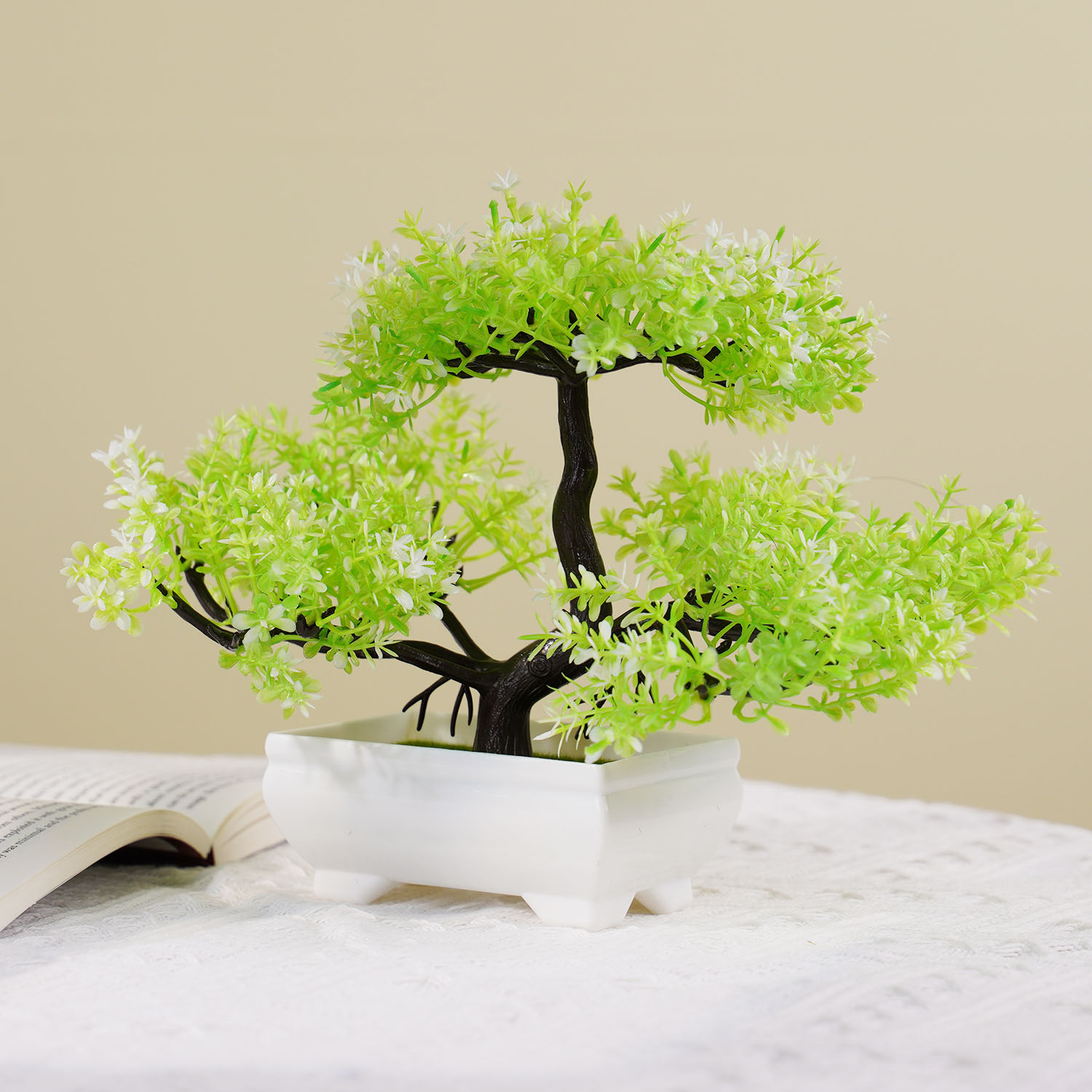 Artificial Plants Bonsai Small - Bonsai Garden Sushi ulasan dan harga