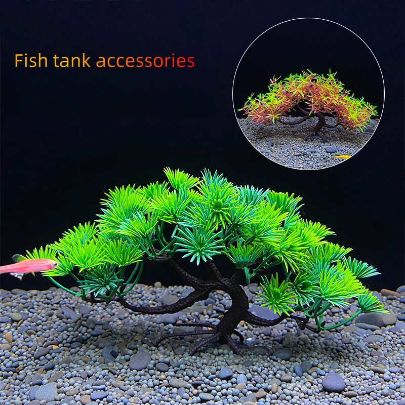 Aquarium Bonsai Tree, Plant, F - Bonsai Garden Sushi ulasan dan harga