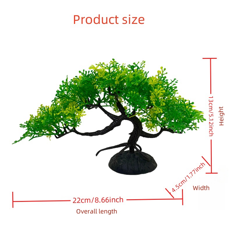 Aquarium Bonsai Tree, Plant, F - Bonsai Garden Sushi ulasan dan harga