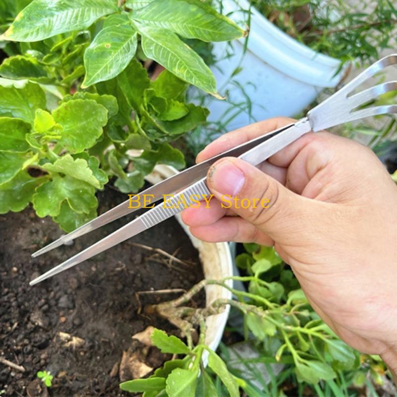 E28F Garden Bonsai Tweezers Du - Bonsai Garden Tools ulasan dan harga