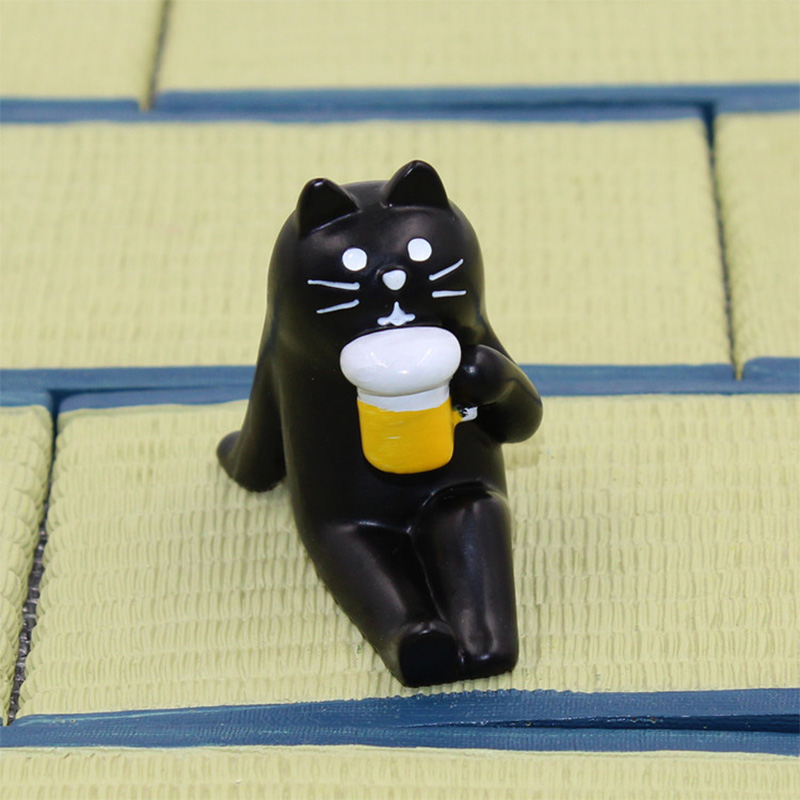 Decole Black Cat Bear Hedgehog - Bonsai Garden Japan ulasan dan harga