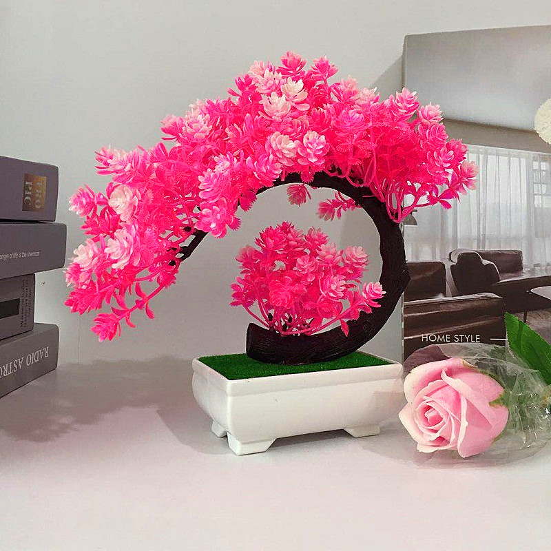 Simulated Plant, Artificial Fl - Bonsai Garden Sushi ulasan dan harga