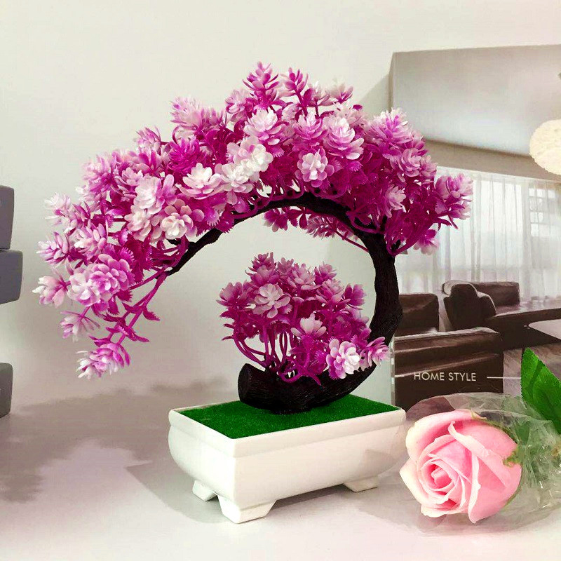 Simulated Plant, Artificial Fl - Bonsai Garden Sushi ulasan dan harga