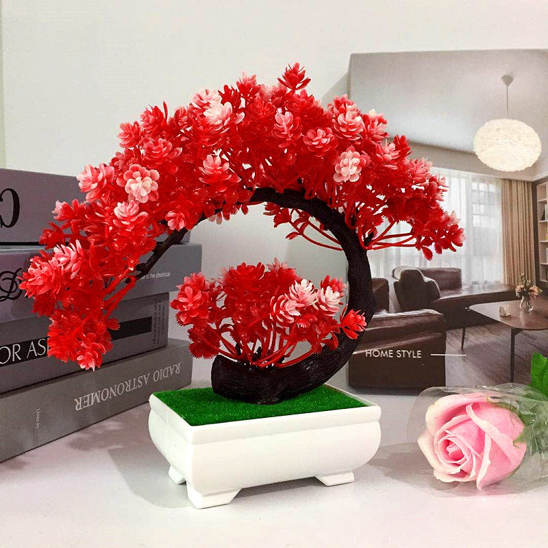 Simulated Plant, Artificial Fl - Bonsai Garden Sushi ulasan dan harga