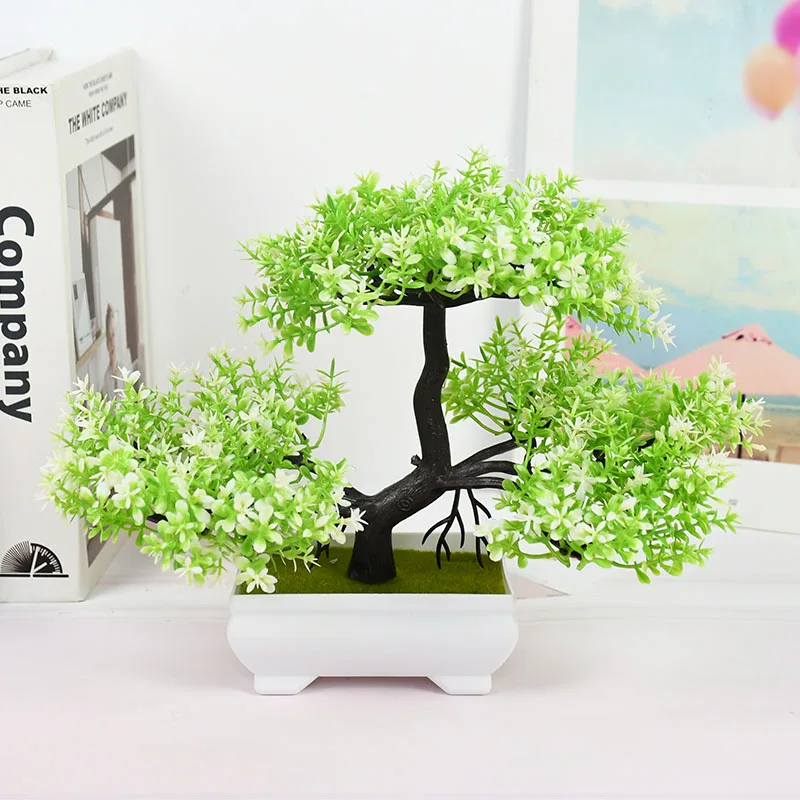 Artificial Plants Bonsai Small - Bonsai Garden Sushi ulasan dan harga