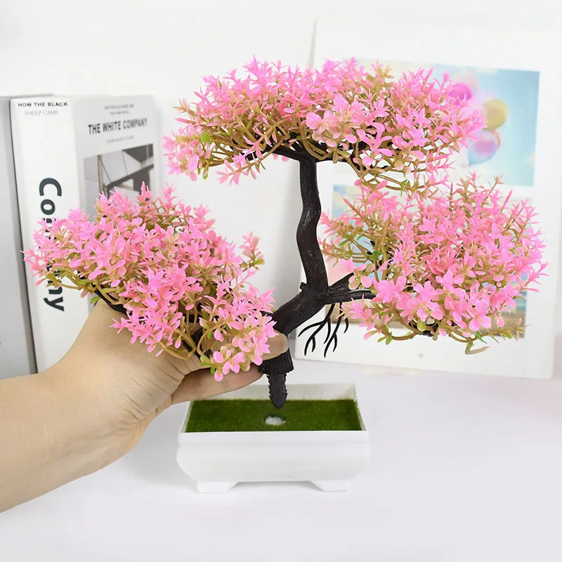 Artificial Plants Bonsai Small - Bonsai Garden Sushi ulasan dan harga