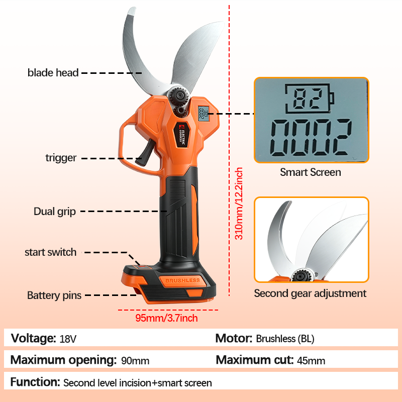 Electric Goddess Brushless 45m - Bonsai Garden Tools ulasan dan harga