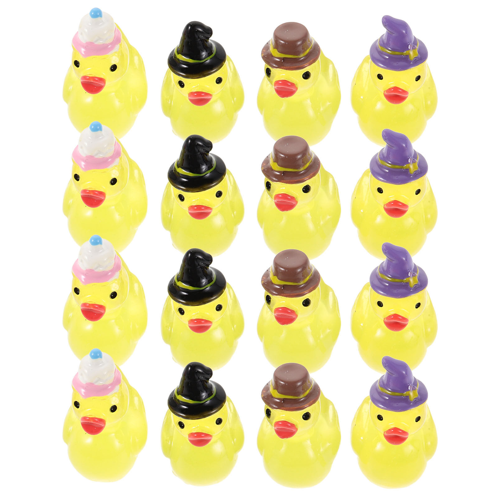 20Pcs Mini Resin Ducks Cartoon - Bonsai Garden For Desk ulasan dan harga