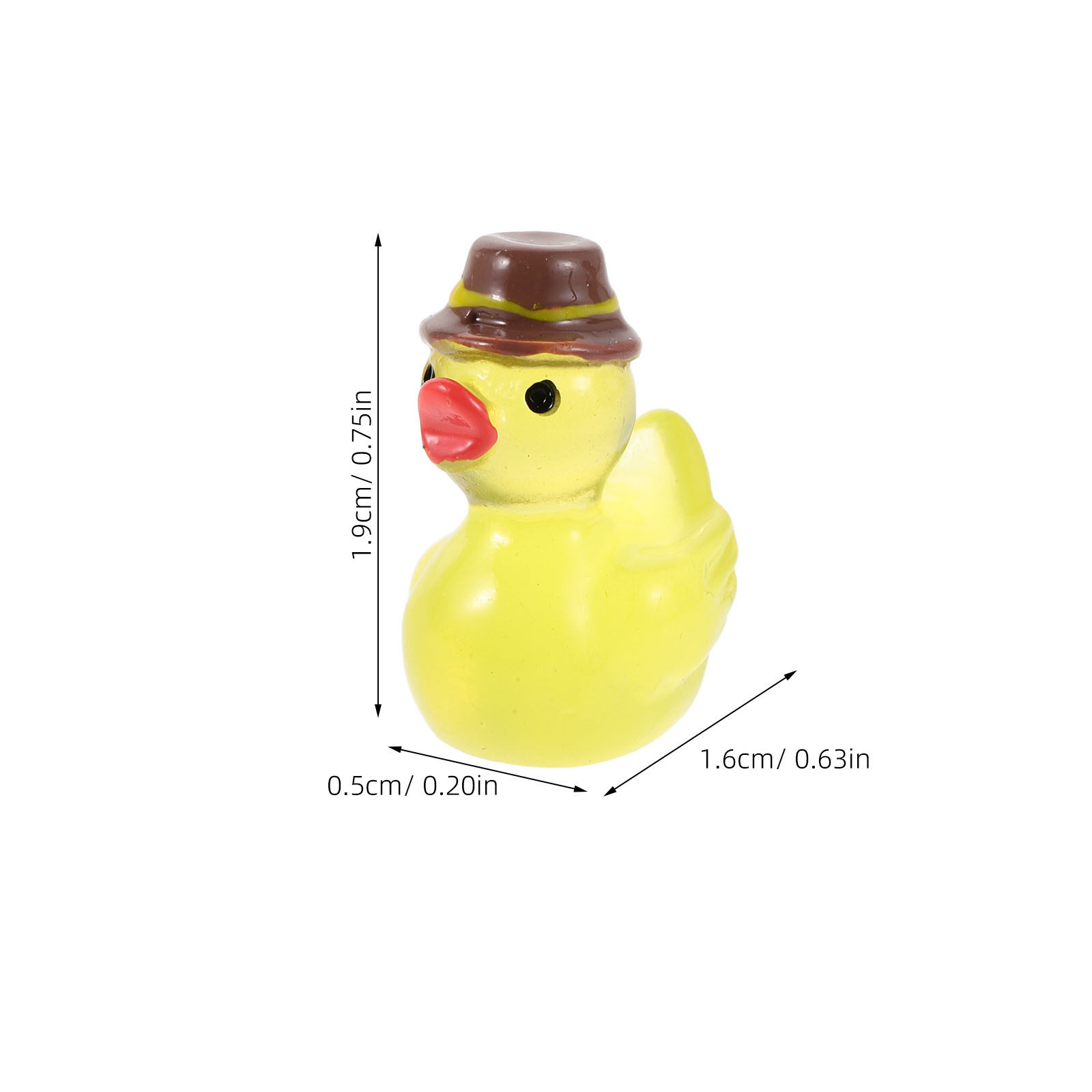 20Pcs Mini Resin Ducks Cartoon - Bonsai Garden For Desk ulasan dan harga