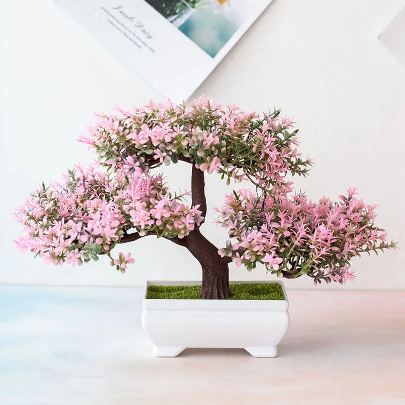 Artificial Plants Bonsai Fake  - Bonsai Garden Sushi ulasan dan harga
