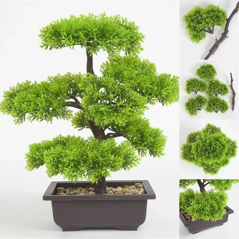 Artificial Plants Pine Bonsai  - Bonsai Garden Sushi ulasan dan harga