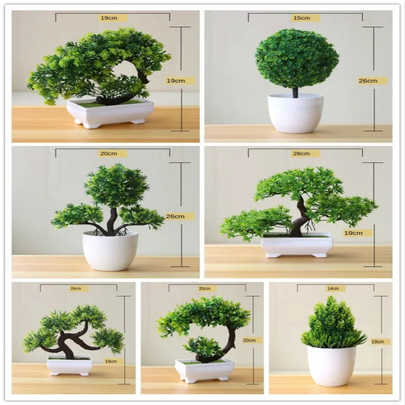 Artificial Plants Potted Bonsa - Bonsai Garden Sushi ulasan dan harga