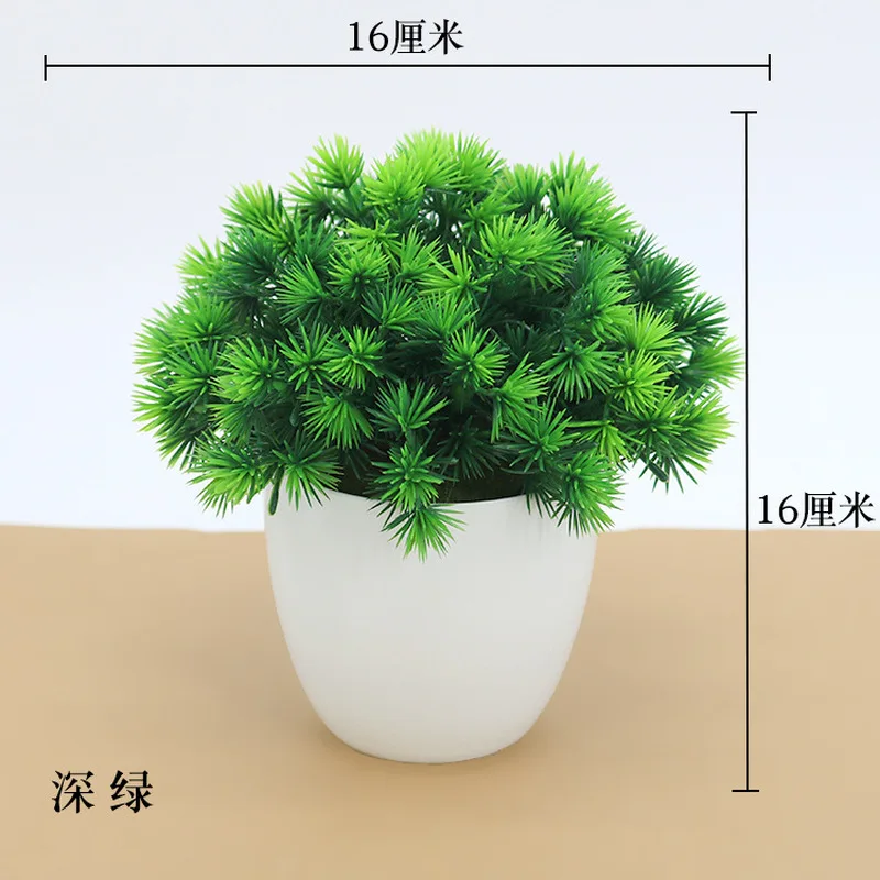 Artificial Plants Potted Bonsa - Bonsai Garden Sushi ulasan dan harga