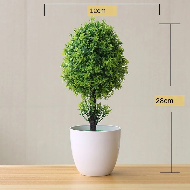 Artificial Plants Potted Bonsa - Bonsai Garden Sushi ulasan dan harga