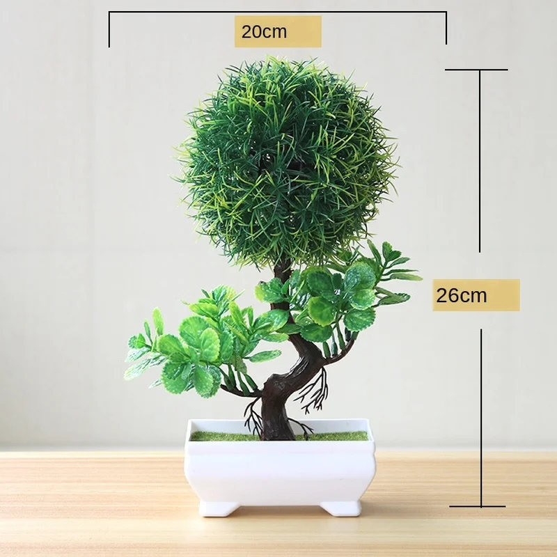 Artificial Plants Potted Bonsa - Bonsai Garden Sushi ulasan dan harga