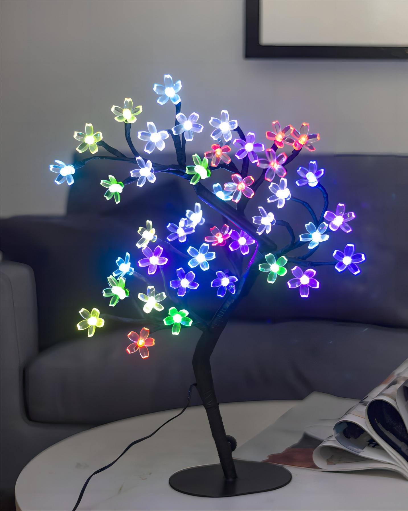 Cherry Blossom Tree Light,17in - Bonsai Garden Sushi ulasan dan harga